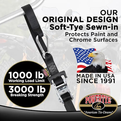 1.5 inch x 6.5ft Ratchet Straps w (6.5 ft / Yellow)