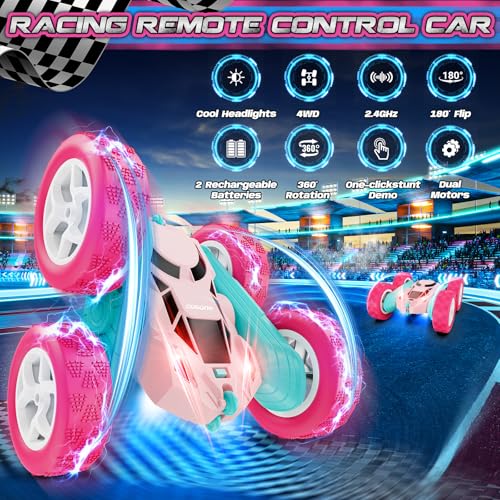 Pink Remote Control Car for Girls (Pink Pro)