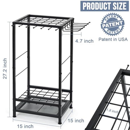 Garden Tool Organizer Holds 50 Long (Corner Tool Organizer)