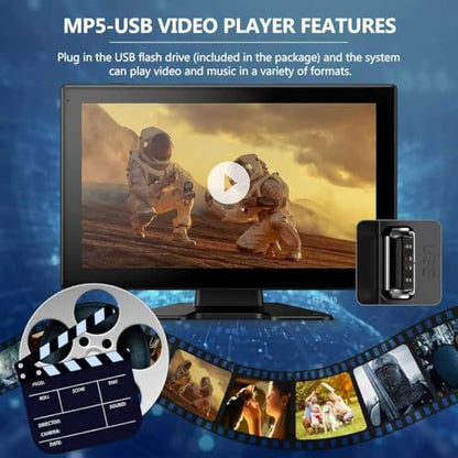 4K RV Backup Camera System (10.1 Inch Monitor)