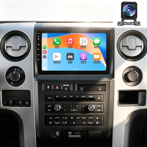 Car Radio Stereo for Ford F150 2009 (4GB RAM 64GB ROM With Camera)