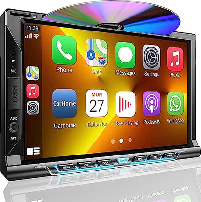 Double Din Car Stereo with CD (Style-A)