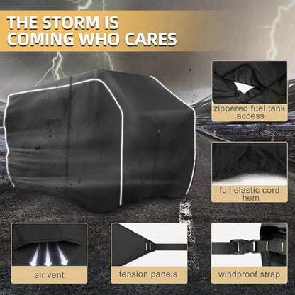 600D ATV Cover (85"L x 50W" x 42"H / black)