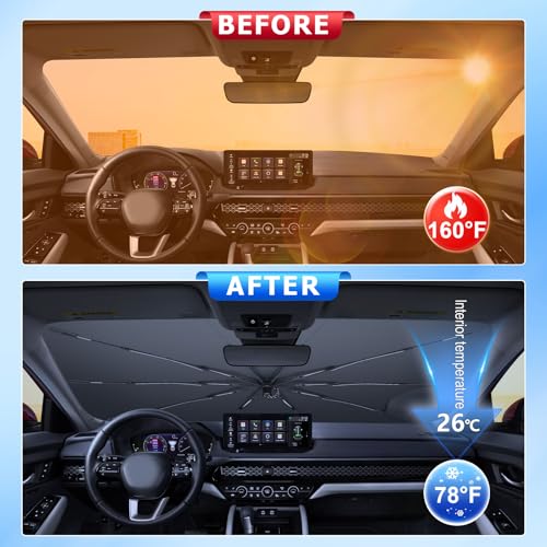 for Umbrella Sunshade for Car Windshield 2023 (for 2023-2026 Honda Accord)