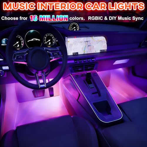 Car Led Strip Lights (12SMD 1IN4 / Solid Silicone Material)