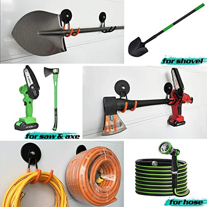 Strong Magnetic Hooks (3.46" Extra Strong Large XJ Orange 2PC)