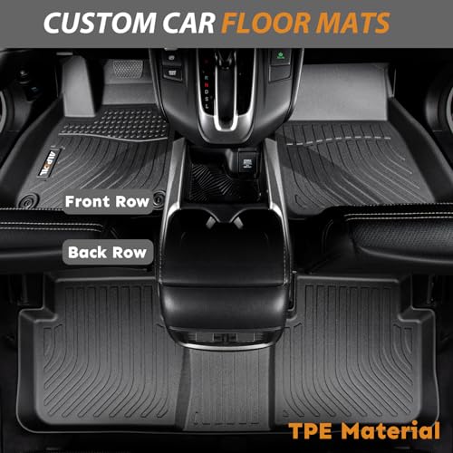 Floor Mats & Cargo Liner Set for 2025 2026 2027 Chevy Equinox & GMC Terrain All Weather Protection TPE Anti
