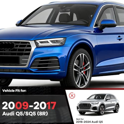 4pcs in Channel Window Rain Guard Fit for Audi Q5 (For 2009-2017 Q5/SQ5 8R)