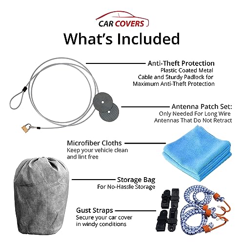 Weatherproof Max SUV Car Cover & Warranty Compatible with Ford 1980