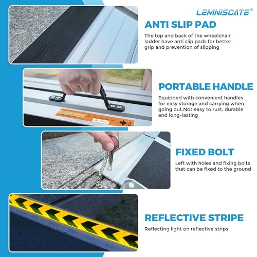 Portable Wheelchair Ramp 5FT (5FT)