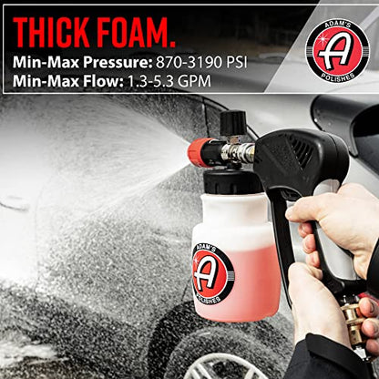 Premium Foam Cannon (Premium Foam Cannon + Snub Nose + Tips)