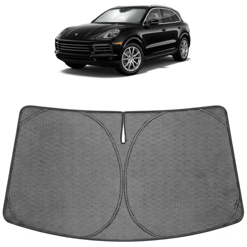 Custom Fit Car Windshield Sun Shade for 2019 (2019-2026 Porsche Cayenne)