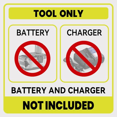 220W Portable Power Inverter Compatible with Ryobi 18V Battery (1-pack / Green)