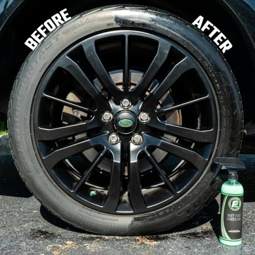 Wet Tire Dressing Spray (16 Fl Oz (Pack of 1))