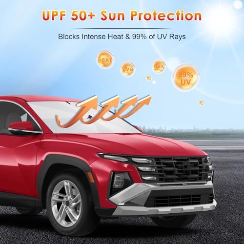 for Car Windshield Sunshade Umbrella 2022 (for 2022-2026 Hyundai Tucson)