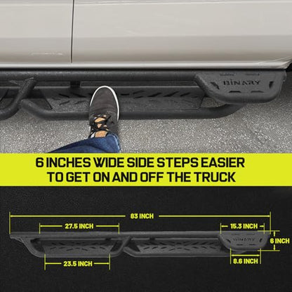 Running Boards Compatible with 2022 (22-26 Tundra CrewMax Cab)
