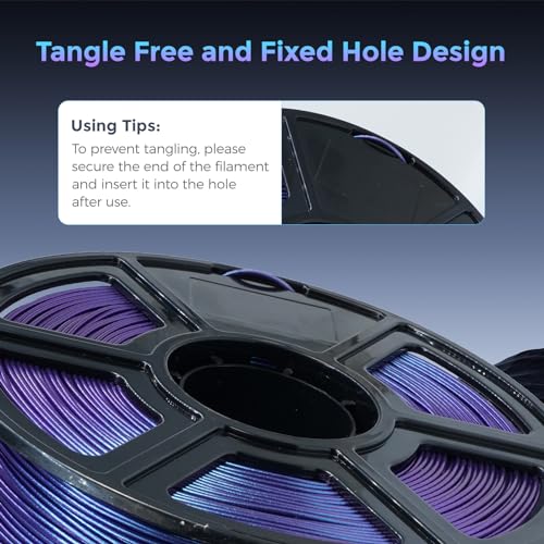 PLA Filament 1.75mm + (Nebula Purple)