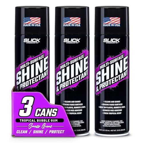 Shine & Protectant High Gloss Coating Spray (17.35 Fl Oz (Pack of 3))