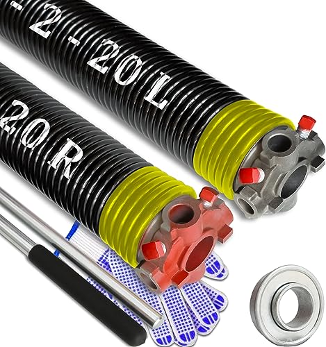 207x2x20" Garage Door Torsion Spring Set with Non (.207x2x20")