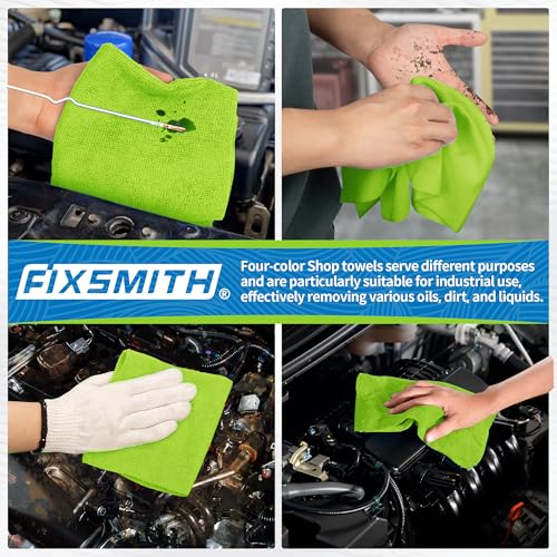 Microfiber Cleaning Cloth (24PK / Green)