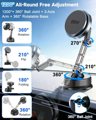 25W for Magsafe Car Mount Charger