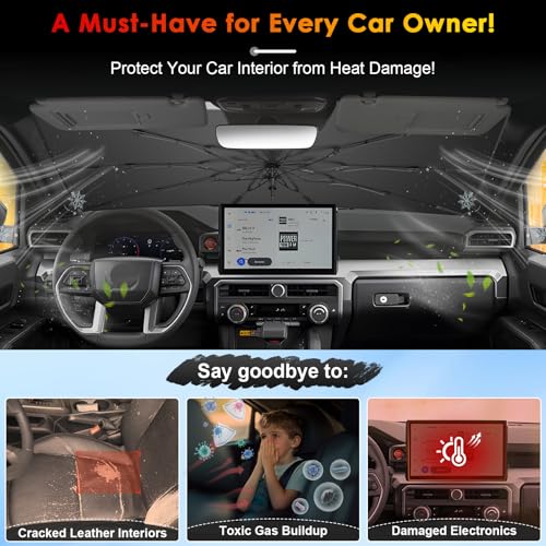 for Umbrella Sunshade for Car Windshield 2025 (for 2025+ Toyota 4Runner)