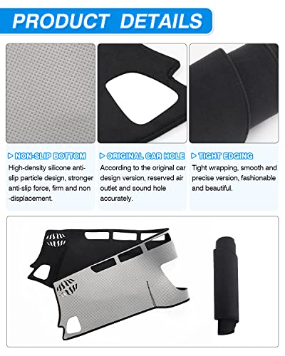 Dash Cover for Chevrolet Colorado 2015 (55.91*14.17(Chevy Colorado 15-22))