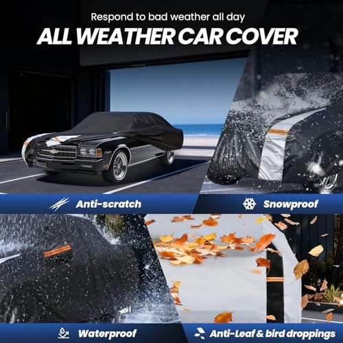 Multi Layer Car Cover Custom Fit for Chevrolet Caprice (Custom fit Chevrolet Caprice / Sedan car cover)