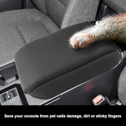 for 2024 2025 2026 Land Cruiser Armrest Cover for Toyota Land Cruiser 2025 2026 Center Console Cover 2024 2025 2026 Land Cruiser Center Console Cover for 2025 2026 Land Cruiser (24 25 26 Land Cruiser Black Line (Pad))