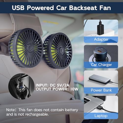 Car Fans for Backseat