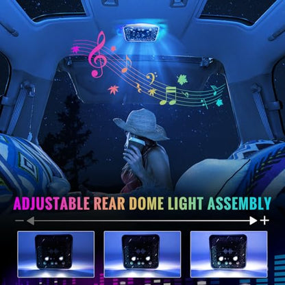 Universal Car Roof Dome Lights Replacement (Meteor Style)