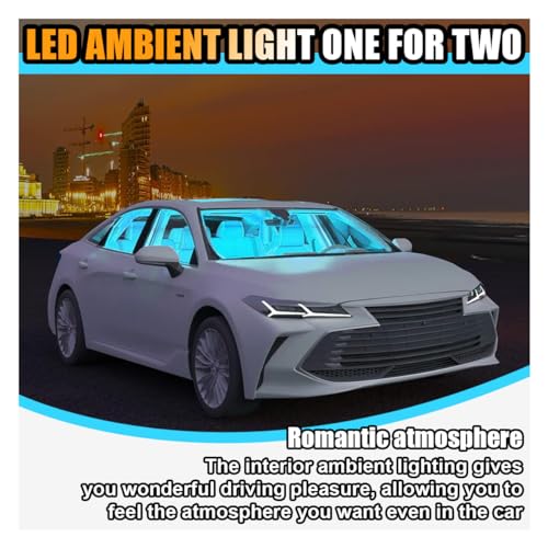 Car LED Strip Light (USB / Ice Blue)