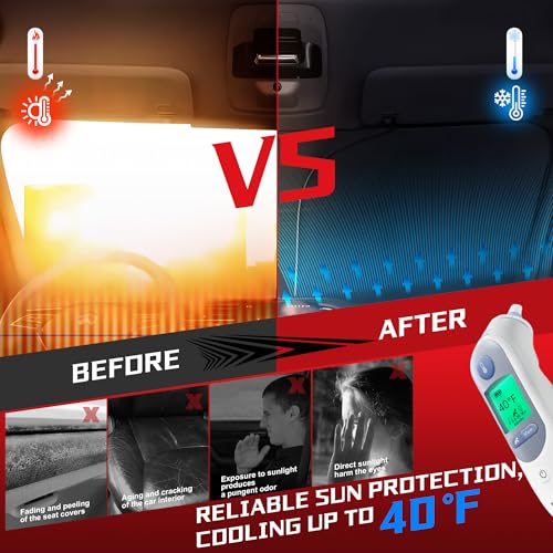 Windshield Sun Shade for 2015 (for 2015-2020 Ford F150)