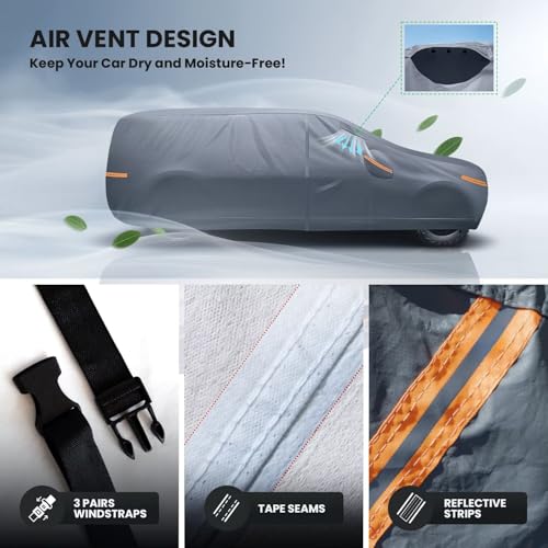 Large SUV Car Cover for Mercedes (SUV Car Cover / Custom Fit Mercedes Benz GLS Class)