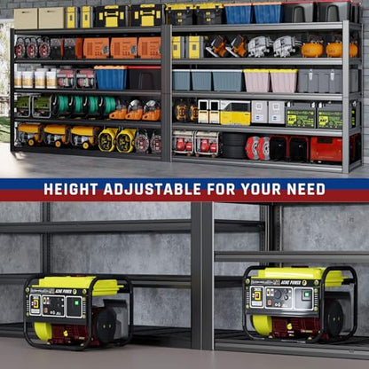 67" Wide 5 Tier Garage Shelving Unit (67"Wx24"Dx84H | 5 Tier)