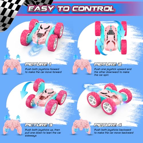Pink Remote Control Car for Girls (Pink Pro)