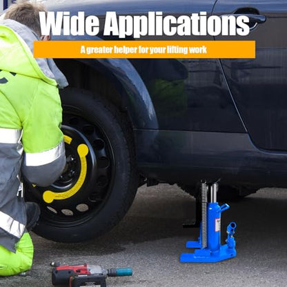 Hydraulic Toe Jack Lift (Blue - 20 Ton)