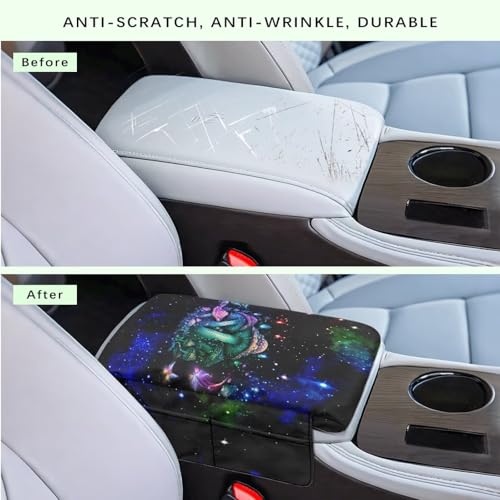 Mushroom Galaxy Car Center Console Cover Comfortable Non (Mushroom Galaxy)