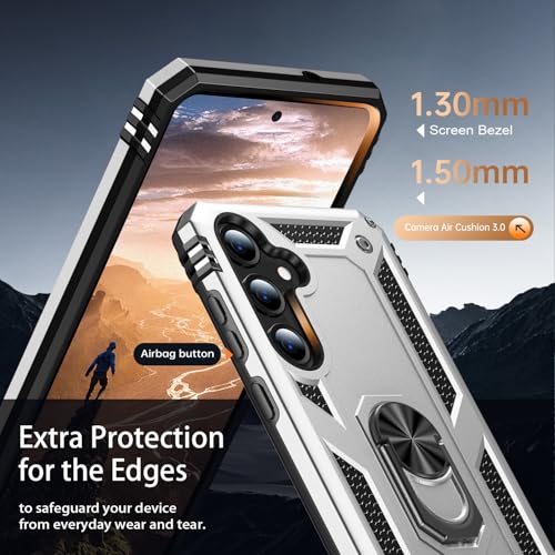 for Galaxy S25 Case (Galaxy S25 (Small 6.2") / Silver)