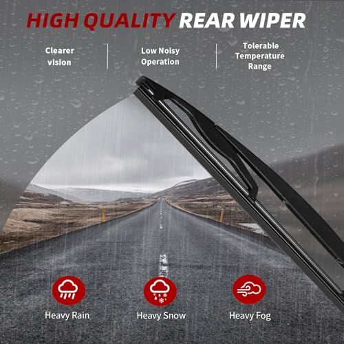Premium Windshield Wiper Blades (24"+21"+12")