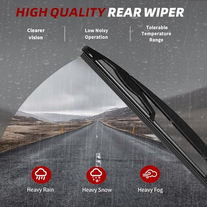 Premium Windshield Wiper Blades (24"+21"+12")