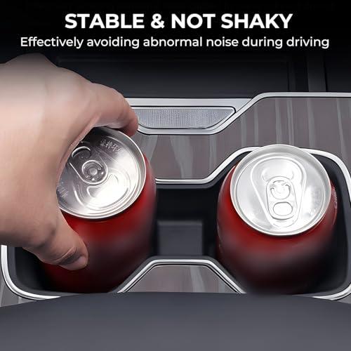 Cup Holder Inserts for Chevrolet Silverado EV 2026 2025 2024 (Cup Holder for 2024-2026 Silverado EV & Sierra EV)
