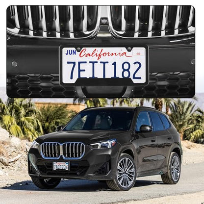 Carbon Fiber License Plate Frames (2-H CF O-P)