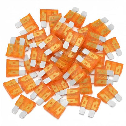 80Pcs) 5 Amp Standard Fuse, 5A Car Blade Fuses for Car/RV/Truck/SUV/Motorcycle/Boat (5A)