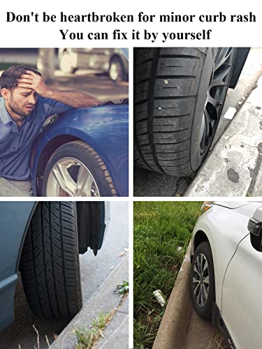 Silver Rim Touch Up Paint Rim Scratch Repair Pen Wheel Touch Up Paint Car Rim Paint Pen Universal Color Silver Wheel Paint (Silver)