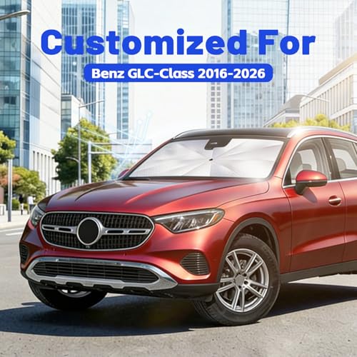 Car Windshield Sun Shade Umbrella for Benz GLC (For Benz GLC-Class 2016-2026)