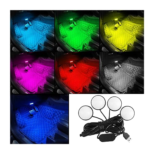 Car Interior LED Lights (Colorful)