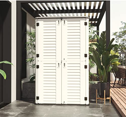 66 Cu.ft Vertical Storage Shed