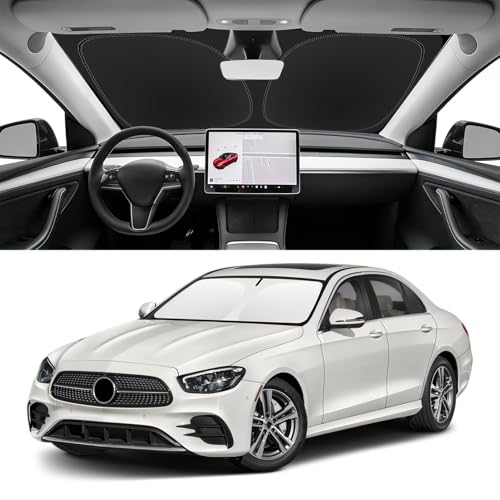 Windshield Sun Shade for Mercedes (for 2017-2023 Mercedes-Benz E-Class)