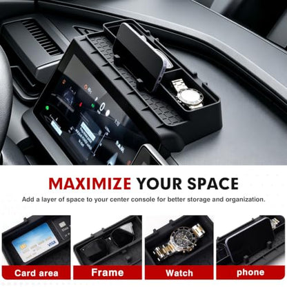 12.3" Screen Dashboard Organizer for 2026 Toyota RAV4 Accessories (2026 Toyota RAV4-Dash 12.3")
